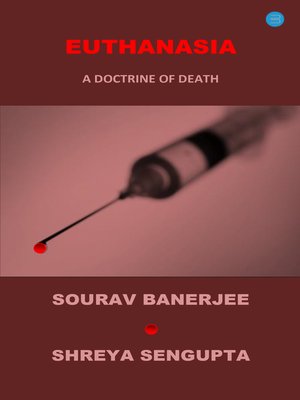 cover image of Euthanasia - A Doctrine of Death
